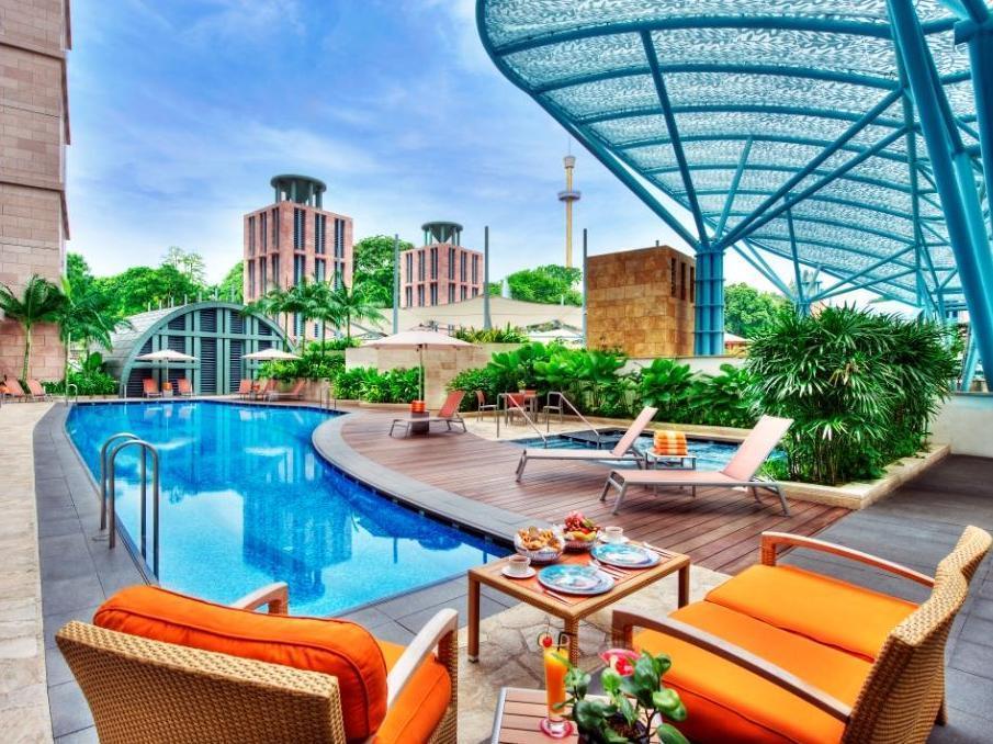 Resorts World Sentosa - Hotel Michael Singapur Exteriér fotografie